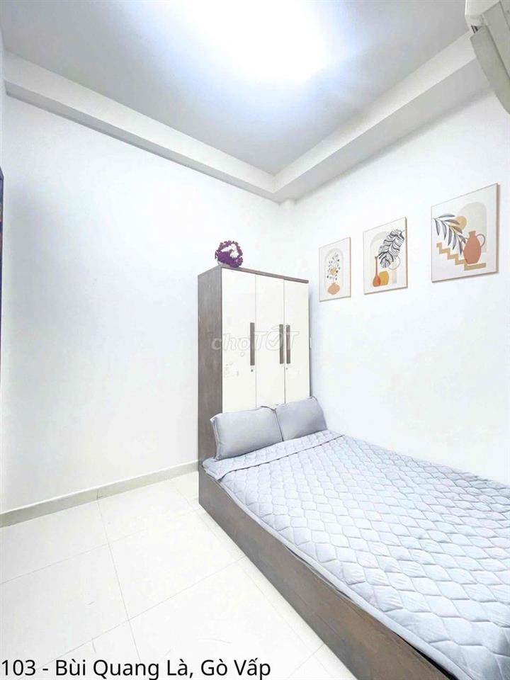 Trống Studio full nội thất giá siu mềm 3tr5 ở Bùi Quang Là, Gò vấp