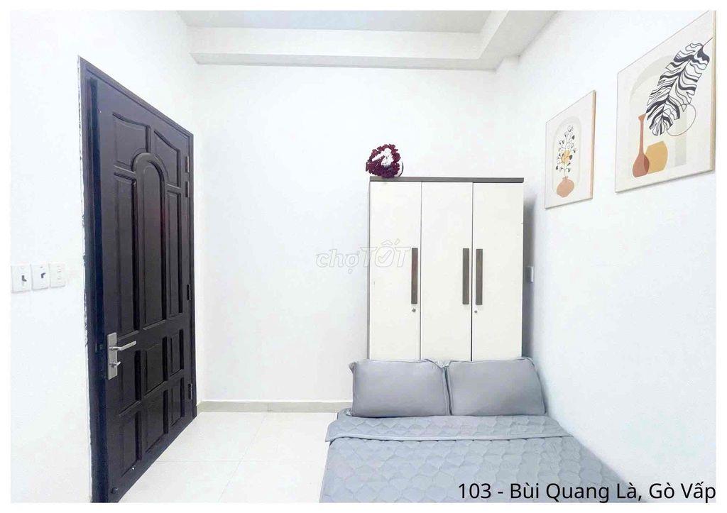 Trống Studio full nội thất giá siu mềm 3tr5 ở Bùi Quang Là, Gò vấp