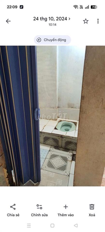 Phòng trọ 1,6tr Tân sơn Gò vấp