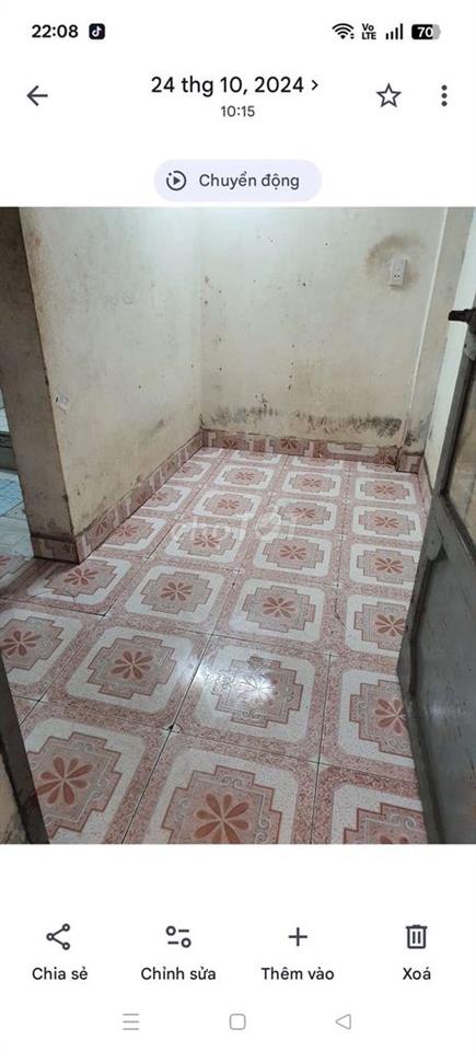 Phòng trọ 1,6tr Tân sơn Gò vấp