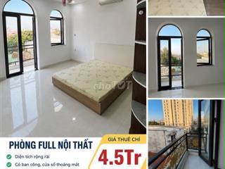 Phòng trọ 4tr5 bancong full nội thất tại Phan Huy Ích - Gò Vấp