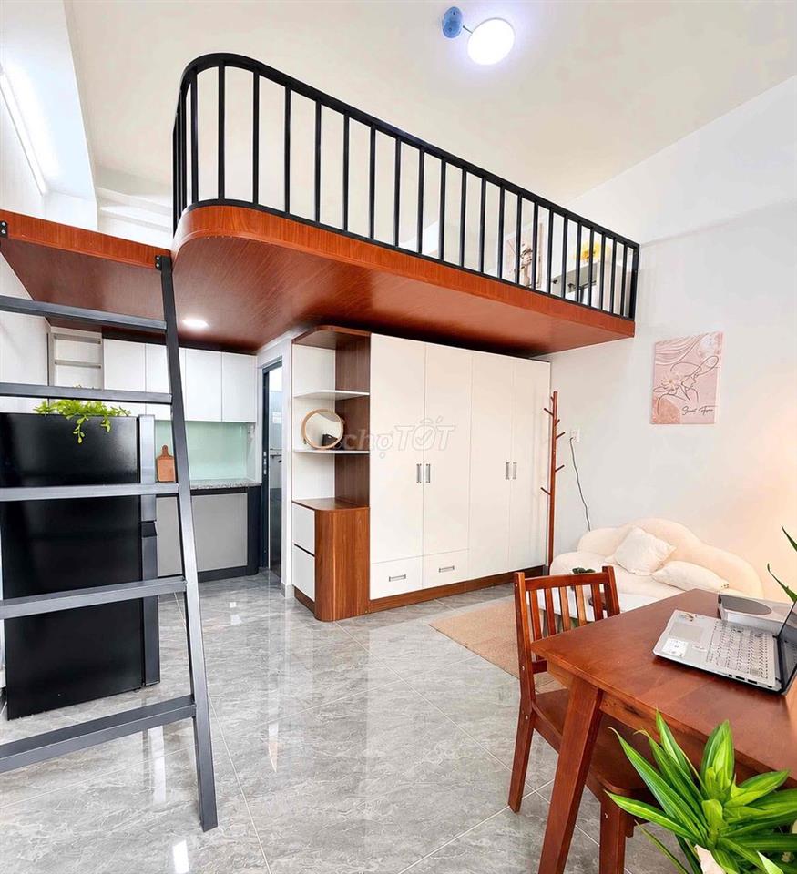 KẾ ĐẠI HỌC NGUYỄN TẤT THÀNH_DUPLEX MỚI 100%_HẦM XE THANG MÁY NGAY NTTU