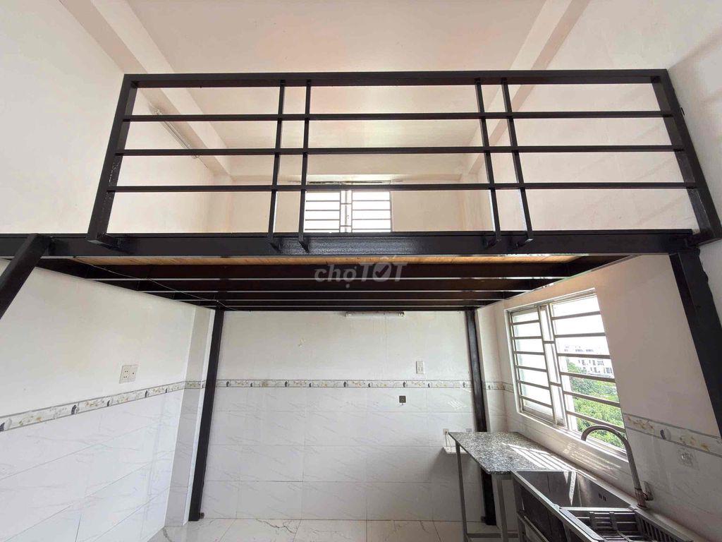 GÁC CAO_CÁCH ĐH NTTU 5P ĐI XE_HẦM XE THANG MÁY_NGAY HÀ HUY GIÁP
