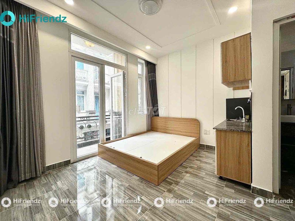 STUDIO FULL NỘI THẤT_BAN CÔNG_NGAY DƯƠNG QUẢNG HÀM_GẦN ĐH VLU IUH