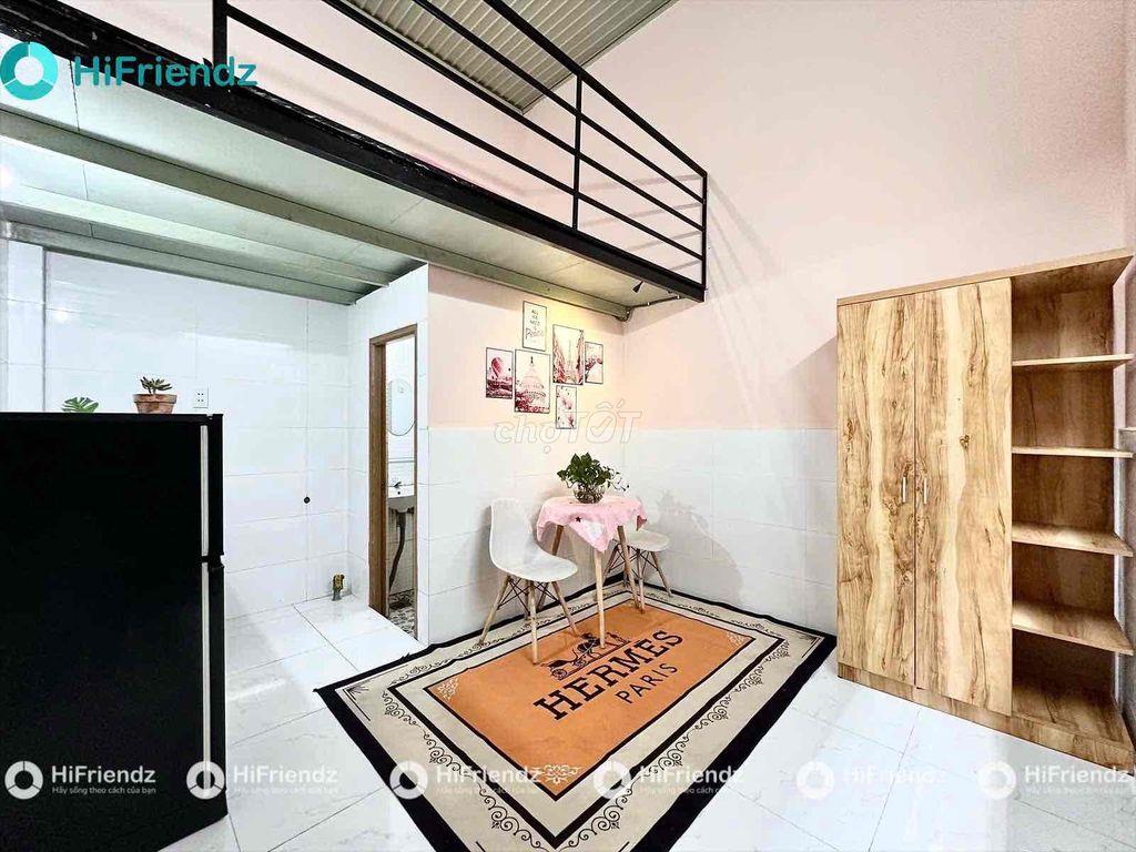 Duplex gác cao IUH VLU sẵn máy lạnh ngay Phan Văn Trị - Ở dc 4 ng 4 xe