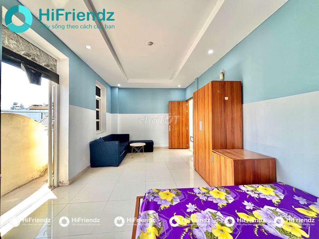studstudio ban công siêu rẻ 40m2 gần ngã tư an sương