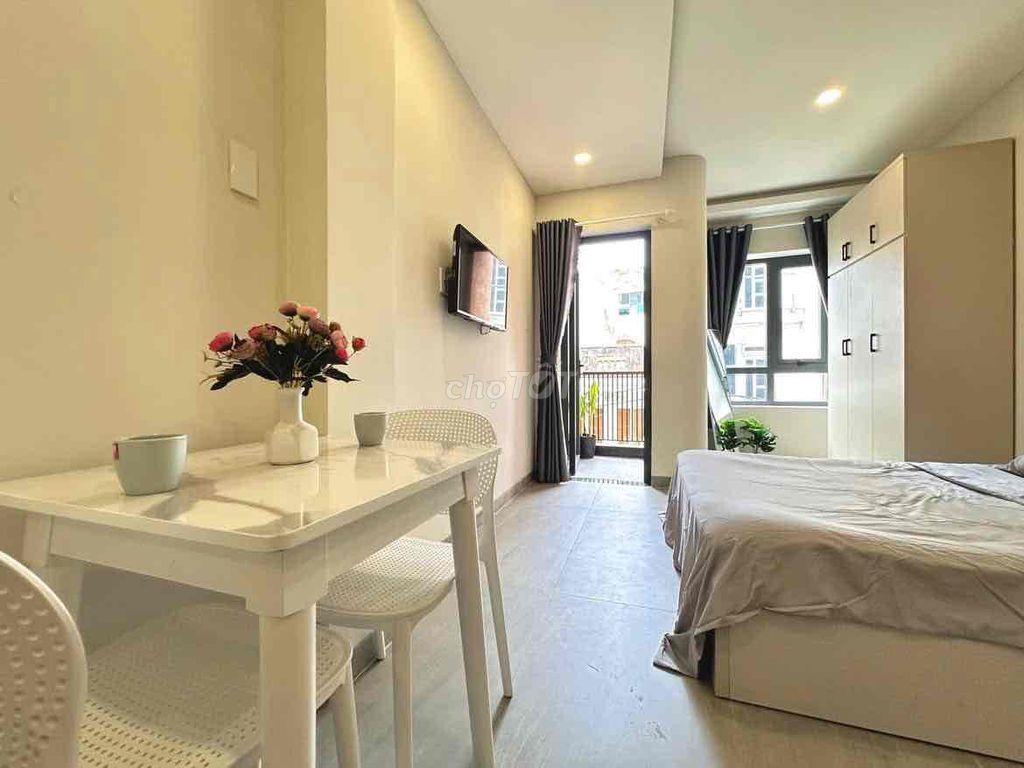 TRỐNG LẠI 1 PHÒNG STUDIO FULL NỘI THẤT CÓ BAN CÔNG GẦN BỆNH VIỆN Q12🌟