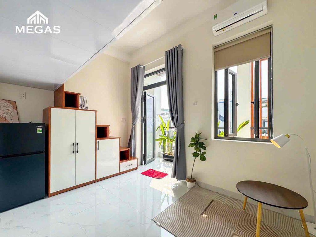 PHÒNG DUPLEX BAN CÔNG - NGAY MEGA MARKET - CẦU VƯỢT TÂN THỚI HIỆP