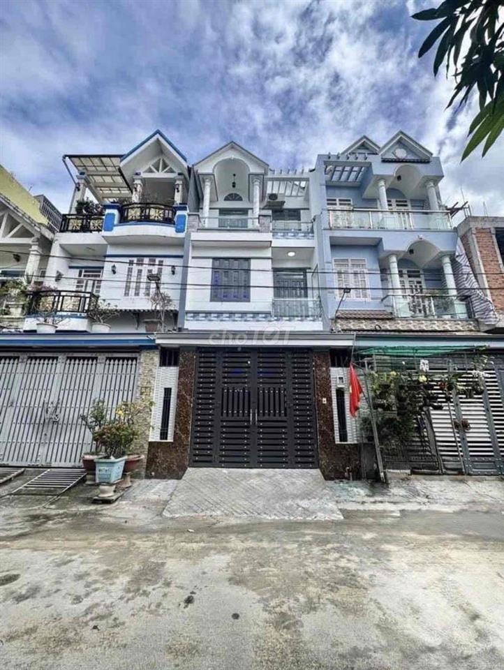 🍎NHÀ 5 X 18m-3 Tấm Sân Thượng-KDC Gần Chợ Bà Điểm