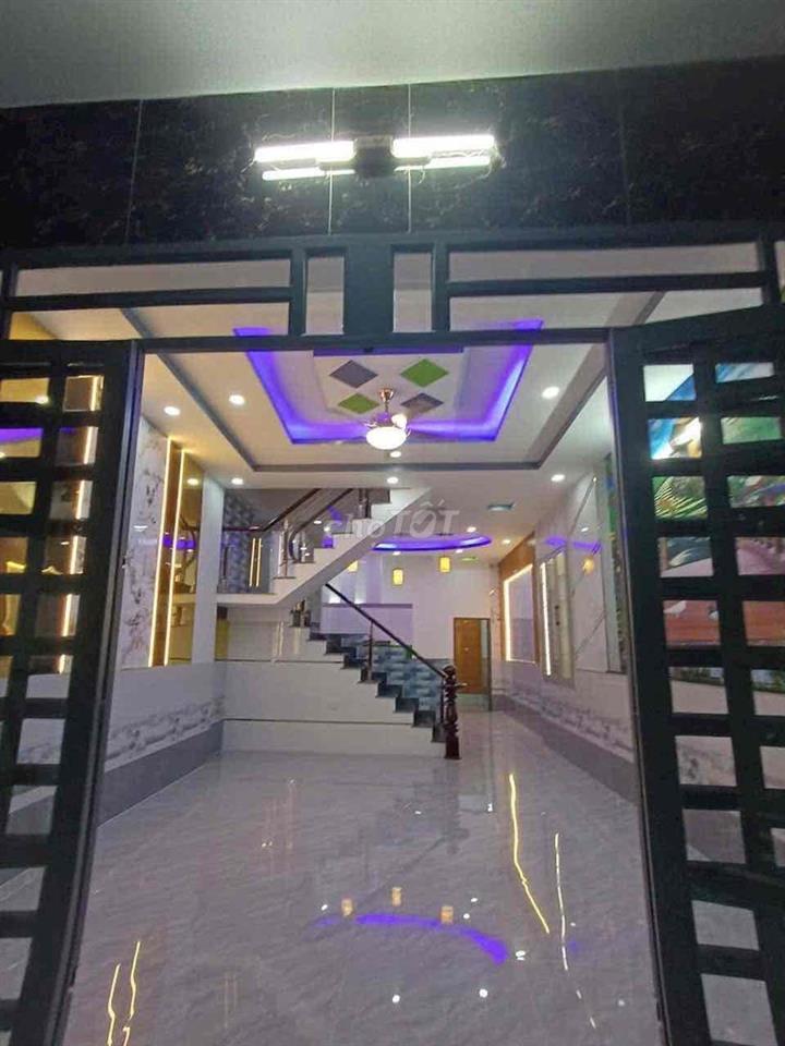🍎NHÀ 5 X 18m-3 Tấm Sân Thượng-KDC Gần Chợ Bà Điểm
