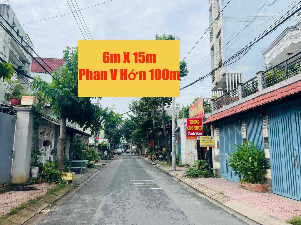 ĐẤT 6m X 15m-Đường 12m Ra Phan Văn Hớn 100m- Chợ Bà Điểm 800m