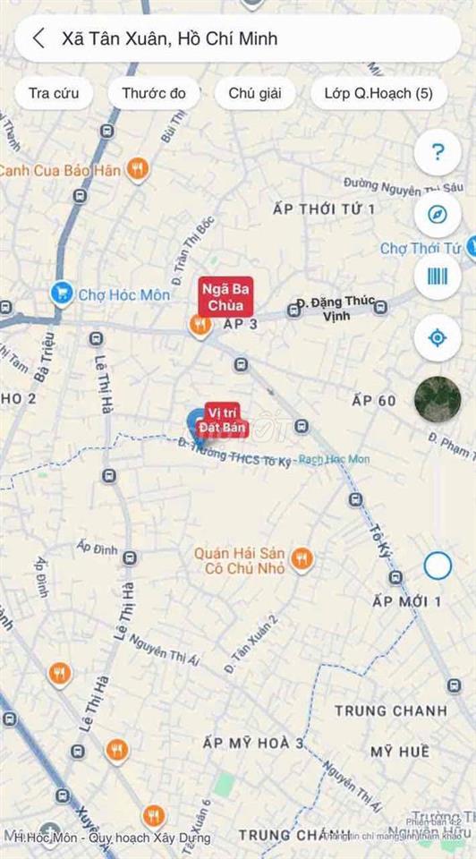 Đất Thổ Cư . Khu Dân Cư . Tân Xuân & Tô Ký 12