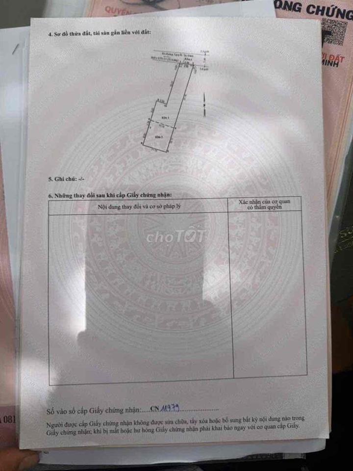 cần bán SHR Bao sang tên