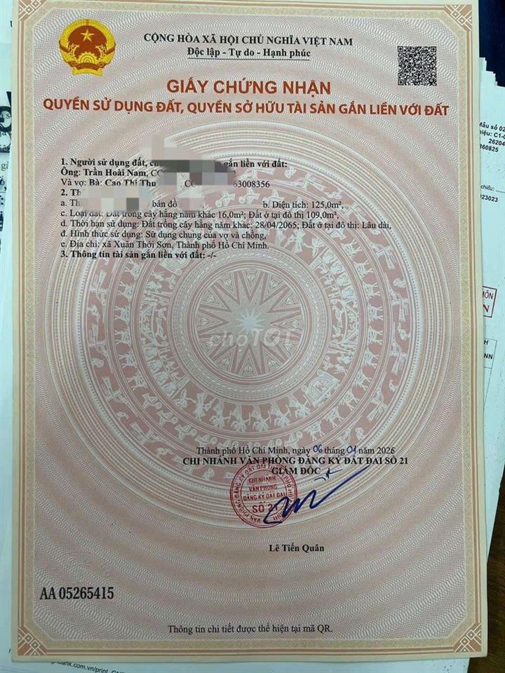 Đất đẹp, sổ mới ra mặt tiền nhựa xts 19 siêu víp