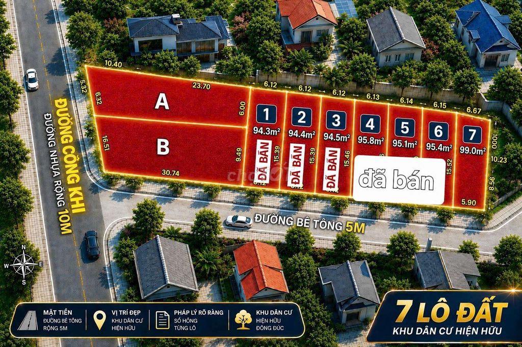 Đất xây vila mi ni siêu víp,bà điểm, hướng đi vĩnh lộc