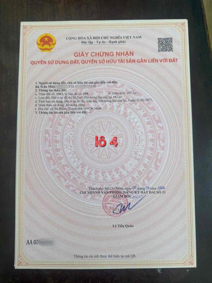 ‼️LÔ ĐẤT CHỢ ĐẠI HẢI 5x22 SỔ RIÊNG SẴN THUỘC BÀ ĐIÊM