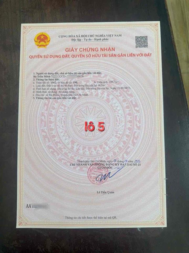‼️LÔ ĐẤT CHỢ ĐẠI HẢI 5x22 SỔ RIÊNG SẴN THUỘC BÀ ĐIÊM