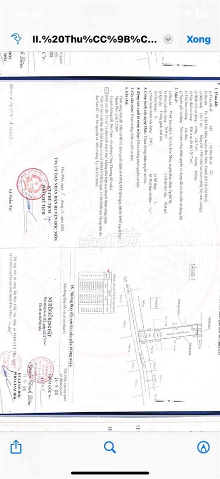 CHÍNH CHỦ BÁN NHÀ THỊ TRẤN HÓC MÔN – GẦN BỆNH VIỆN ĐA KHOA HÓC MÔN