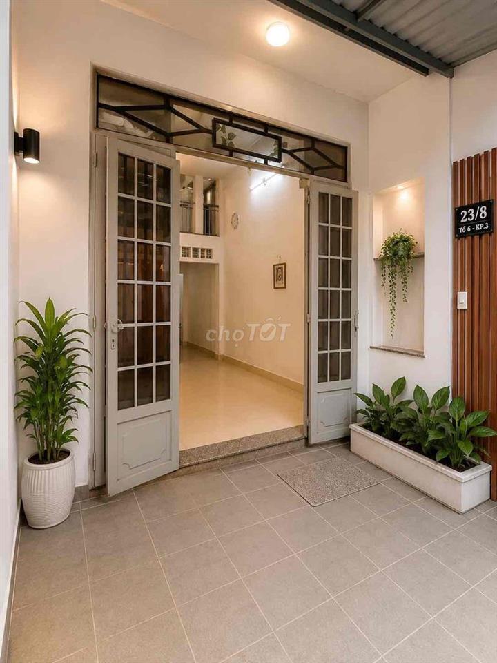 Bán nhà Tô Ký Q12, Cầu vượt Quang Trung, Qua GV 2p, 60m2, Giá 3.69 Tỷ