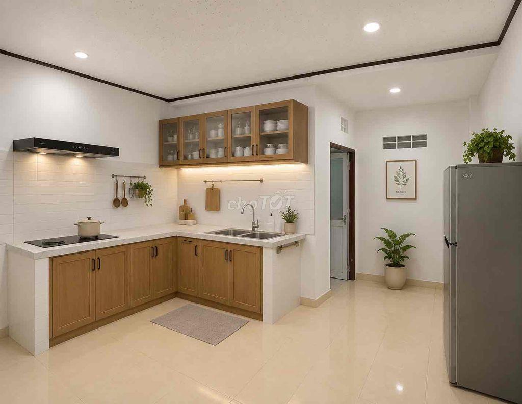 Bán nhà Tô Ký Q12, Cầu vượt Quang Trung, Qua GV 2p, 60m2, Giá 3.69 Tỷ