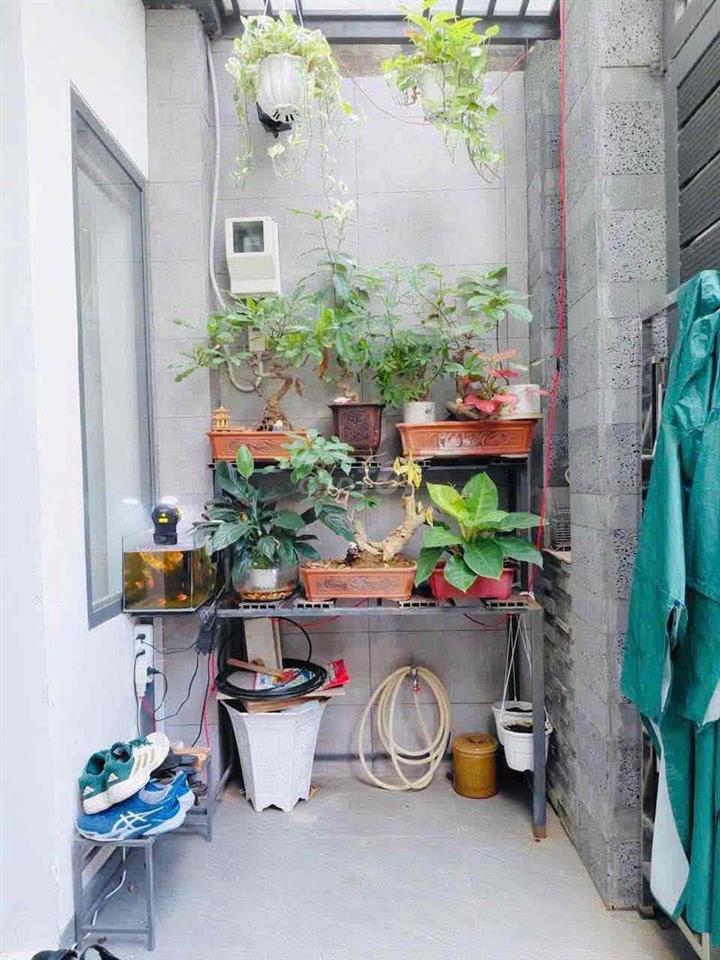 Nhà Hóc Môn 495tr gần chợ Nhị Xuân tự xây chắc chắn