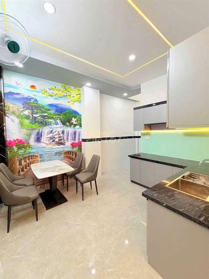 Nhà Đúc Lửng Đẹp 5X16M, Hẻm Ô Tô Thông Ngay Ngã 5 Chùa Hang Sát Tô Ký