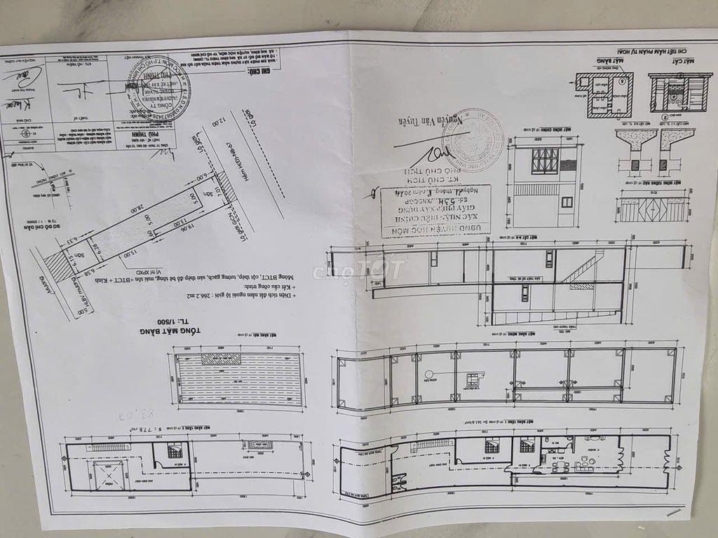 Bán nhà + Xưởng mặt tiền
