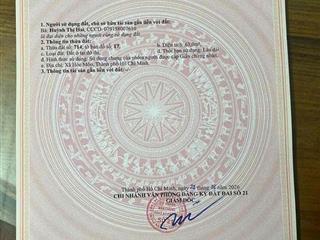 ĐẤT THỔ CƯ SỔ RIÊNG. ĐƯỜNG LÝ THƯỜNG KIỆT VÀO 70M