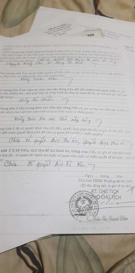 cần bán nhà tân hiệp