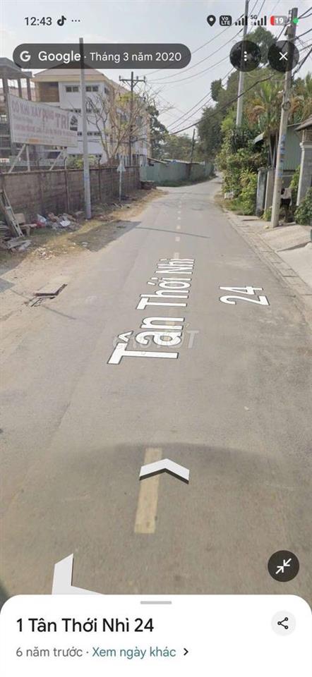 Nhà sổ hồng tân thới nhì dưới 2 ty