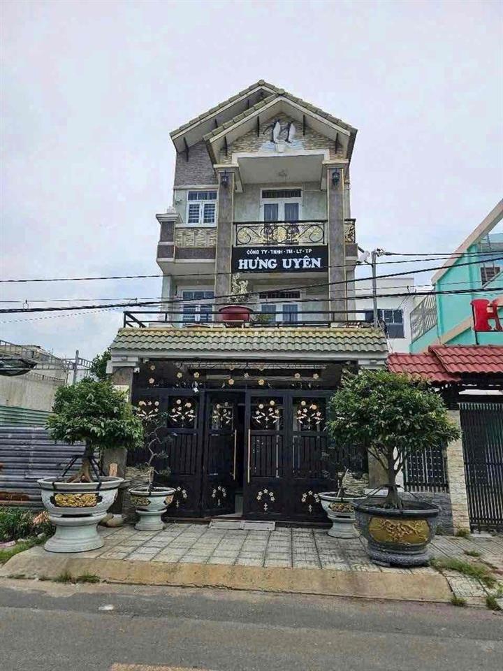 BÁN NHÀ MẶT TIỀN KDC CHỢ ĐẦU MỐI NÔNG SẢN HÓC MÔN