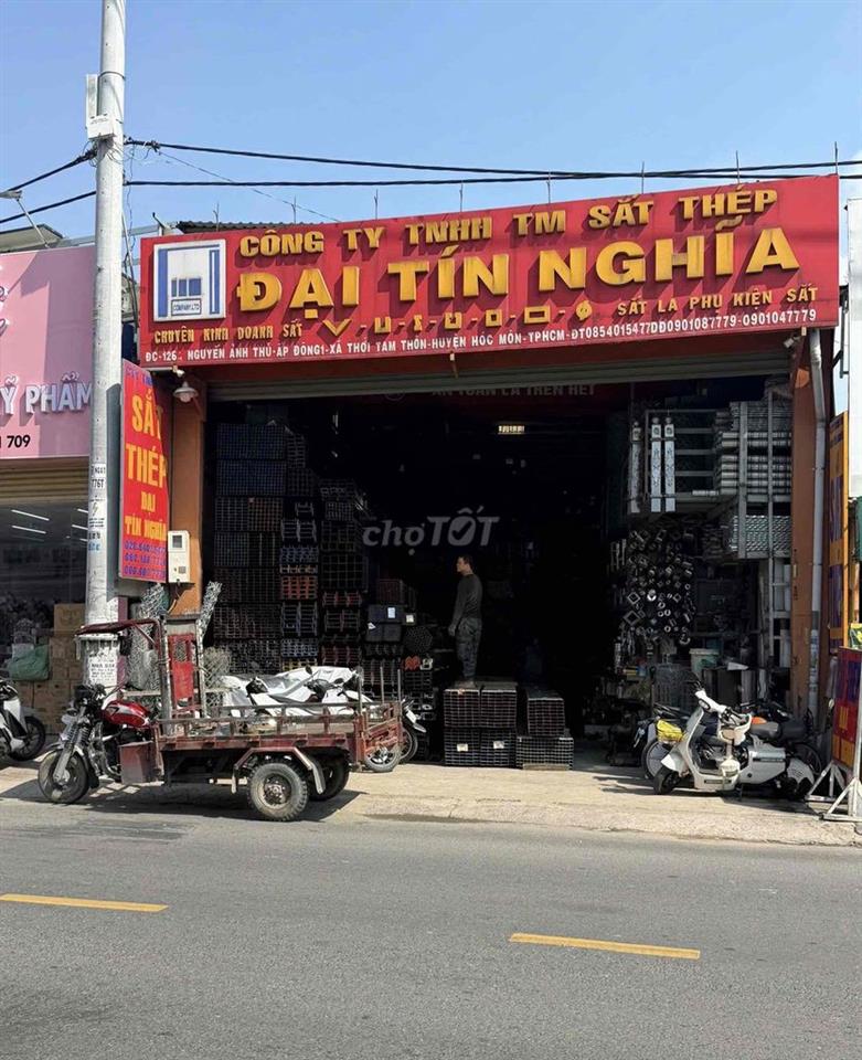 Đất mặt tiền Nguyễn Ảnh Thủ Hóc Môn kd sầm uất