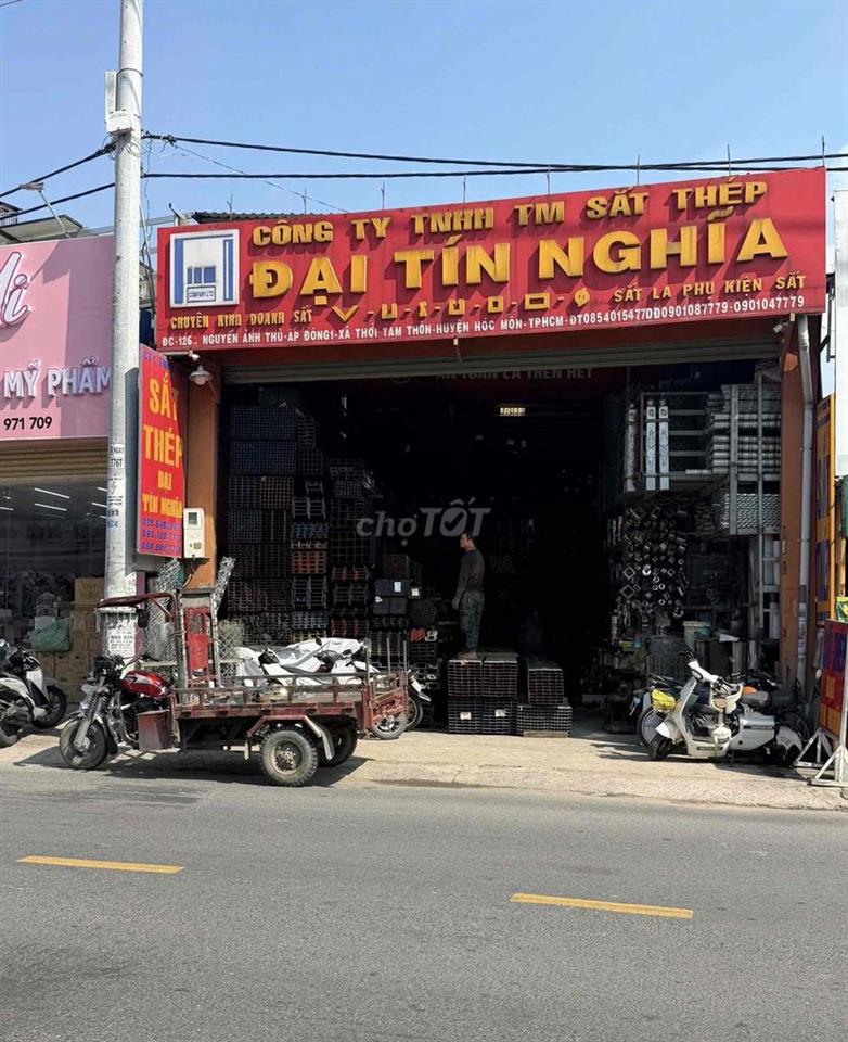 Đất mặt tiền Nguyễn Ảnh Thủ Hóc Môn kd sầm uất