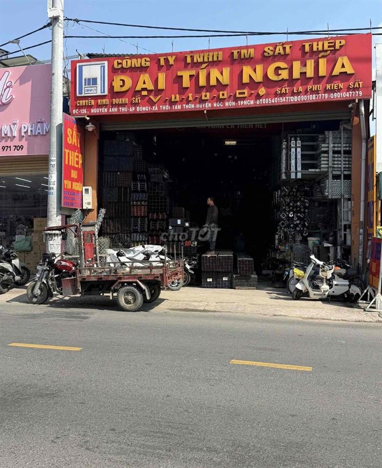 Đất mặt tiền Nguyễn Ảnh Thủ Hóc Môn kd sầm uất