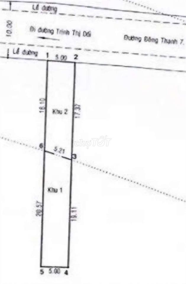 Đất mặt tiền kính doanh