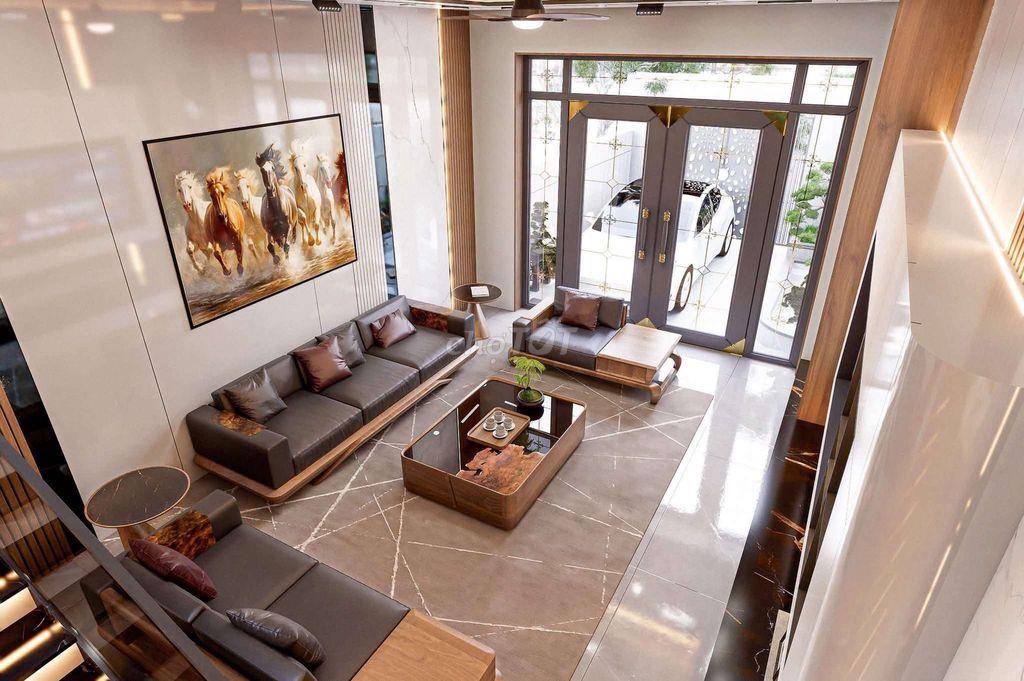 bán nhà 80m2 . tại Vinhomes hóc môn.ngang 5x16.nhà hoàn thiện .4tầng .