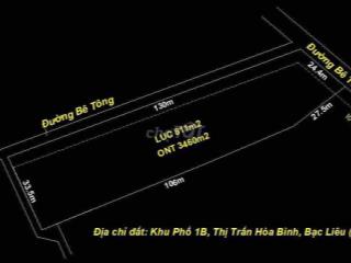 Ban lô đất 3500m2 thổ cư phù hợp phân lô ( 25-29lô)