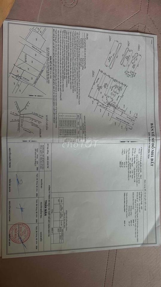 bán khu nhà trọ 3 dãy thu nhập ổn định có thể chia thành 3 lô