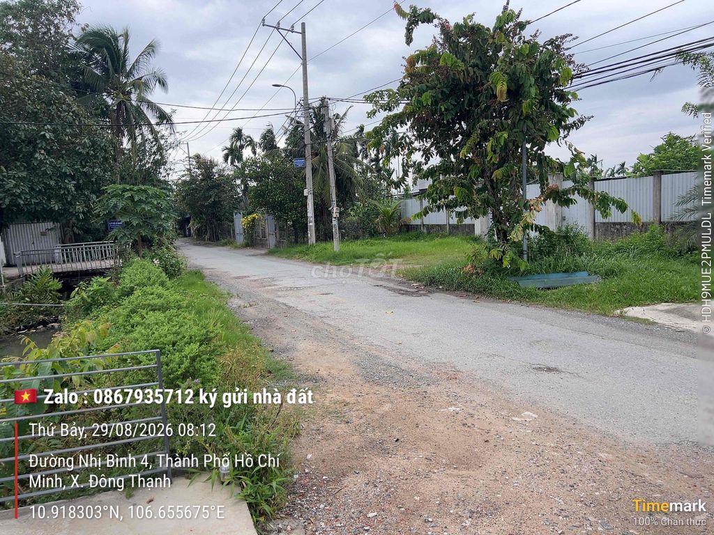 Chủ Bán _ Góc 2 Mt nb4. Dt 500m (18m x 26m). Chưa thổ. Có sẵn kho 220m