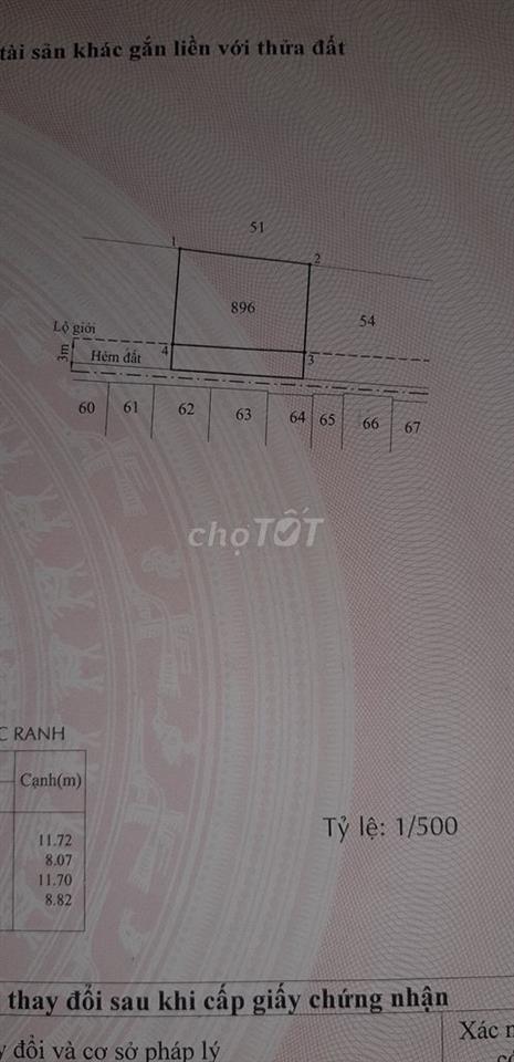 Nhà 2 Tầng Sau Lưng Chợ Bà Điểm Hẻm XH Thông Tứ Phía, Nhỉnh 2T.