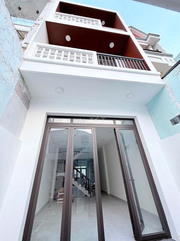 Bán nhà mới xây HXH, 4x20m, Tô Ký, Đông Thạnh, TP. HCM