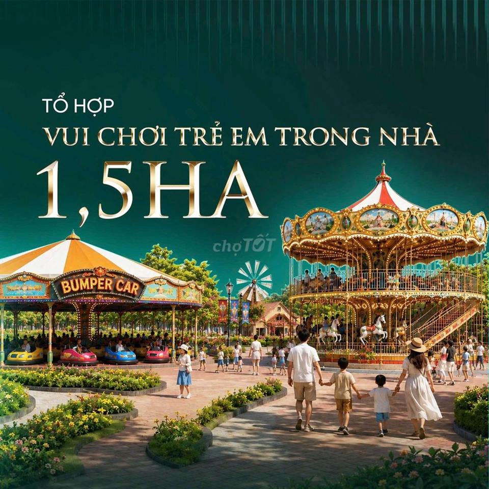 Sống xanh chuẩn resort giữa lòng Hóc Môn:Vinhomes Saigon Park giá F0