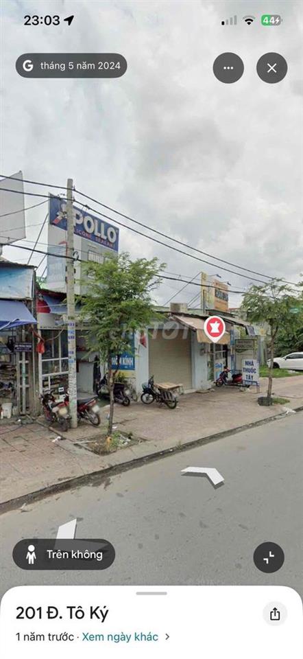 Bán nhà mặt tiền Tô Ký, Bà Điểm (Miễn trung gian)