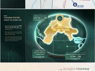 VINHOMES HÓC MÔN – NHÀ PHỐ – ĐỢT 1