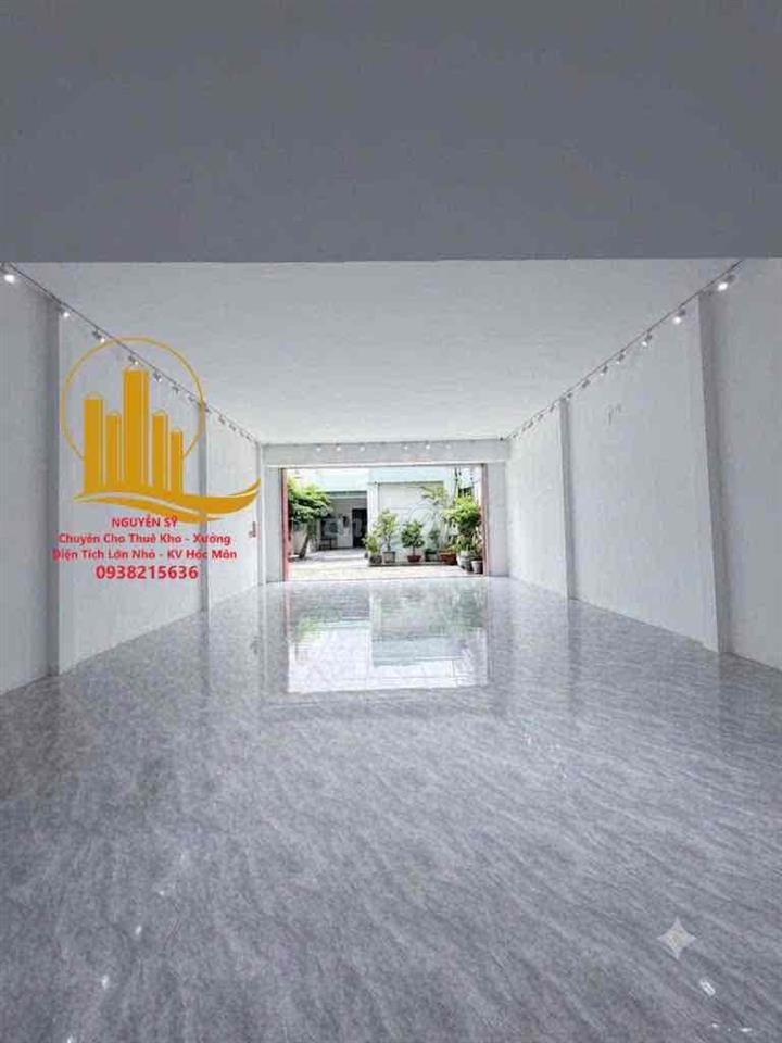 🏭 CHO THUÊ KHO XƯỞNG 8x25 – HÓC MÔN - 13 TRIỆU/THÁNG