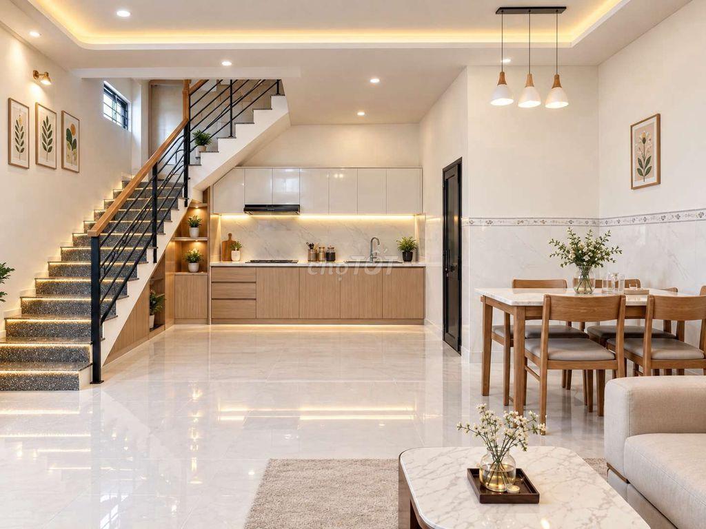 🏘️ Nhà mới 100% 1lầu 2phòng, gần ủy ban Trung Mỹ Tây Q12 cho thuê 🏘️