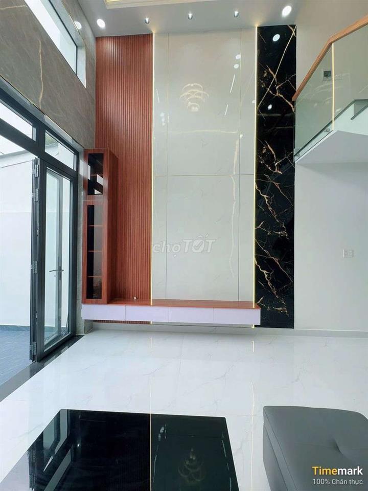 🏠 Nhà mới 100% 3phòng + đúc lửng, Đông Thạnh Hóc Môn cho thuê 🏠