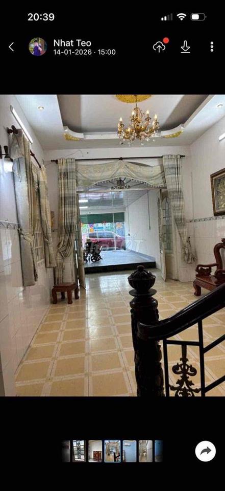 Cho thuê nhà mặt tiền bà điểm an sương