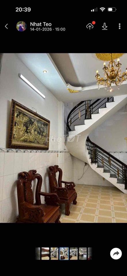 Cho thuê nhà mặt tiền bà điểm an sương