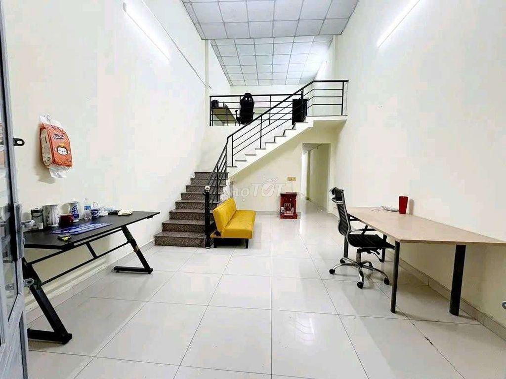cho thuê nhà 1 trệt 1 lửng 2pn